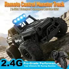 1 : 16 SY8 RC Caminhão Off-Road 20KM/H Corpo De Liga De Alta Velocidade Luzes LED 2.4G Controle Remoto Todo Terreno Mons