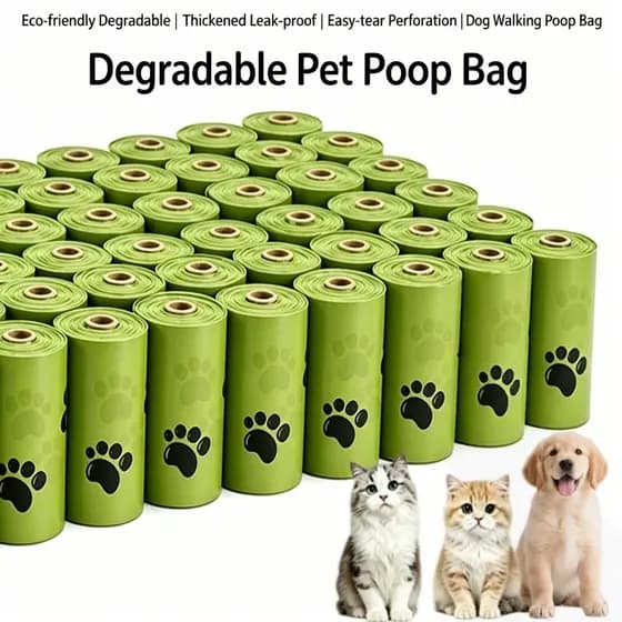 Sacos De Limpeza Para Cães E Gatos Lixo Viagem De Animais De Estimação Cocô De Cachorro De Alta Qualidade , Grossos À Pr