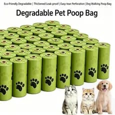 Sacos De Limpeza Para Cães E Gatos Lixo Viagem De Animais De Estimação Cocô De Cachorro De Alta Qualidade , Grossos À Pr
