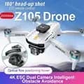 Z105Max RC Drones Anti-Vibração Grande sensor 2.4G-12.5cm Controle Remoto 8K Fotografia Aérea FPV Câmeras Duplas Quadcop