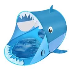 💗💗Barraca de Praia [Automática] Infantil Dupla em Forma de Tubarão com Proteção UV