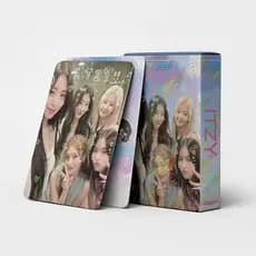 55 Peças/Conjunto de Postais Lomo do Ídolo Kpop ITZY para Coleções de Fãs WUDV