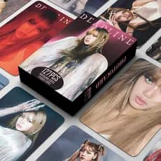 127 peças/caixa Cartão Fotográfico BLACKPINK LISA Coleção de Adesivos do Álbum DEADLINE Cartão LOMO KPOP B1ZB KX1K