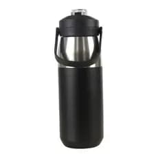 Garrafa Térmica Inoxidável Capacidade 750ml Design Moderno Durável Preta AHU