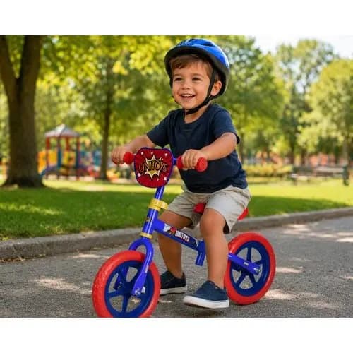 Bicicleta De Equilíbrio Infantil Sem Pedal ajustável Desenvolvimento Coordenação Segurança Diversão