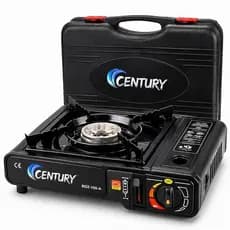 Fogareiro Portátil Compacto Maleta Alta Durabilidade Fácil Transporte Camping Cozinha Century
