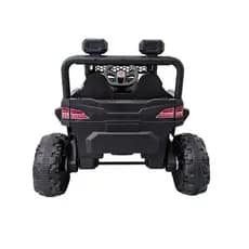 Carrinho Elétrico Infantil Jipe 12V Forca Design Robusto Cinza Seguro Divertido Menino e Menina
