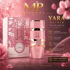 Perfume Feminino Yara Elixir Lattafa EDP 100ml - Alta Fixação e Fragrância Sofisticada