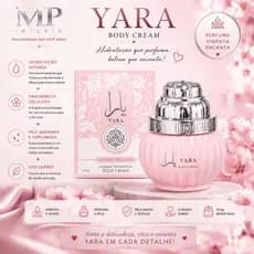CREME CORPORAL YARA LATTAFA – PERFUME FEMININO, HIDRATAÇÃO PROFUNDA E LUXO ÁRABE