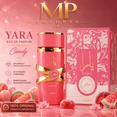 Perfume Feminino Lattafa Candy 100ml com Fragrância Docinha e Frutada