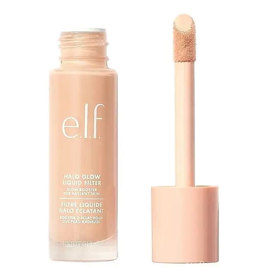 e.l.f. Filtro Líquido Halo Glow, Intensificador de Tez para um Visual Radiante e com Efeito de Foco Suave, Enriquecido c
