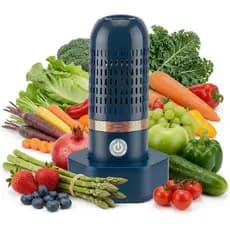 Máquina de Lavar Frutas e Vegetais em Forma de Cápsula |   Tecnologia de Purificação com Íons de Óxido de Potássio, à pr