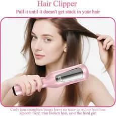 Cortador de Cabelo Automático para Cuidados Domésticos 2 em 1 para Cabelos Secos, Danificados, Quebradiços, Quebradiços,