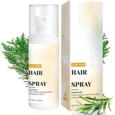 O spray capilar Snidy é rico em alecrim, biotina e ginseng, sendo adequado para problemas de queda e afinamento do cabel