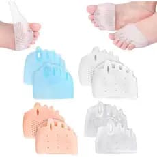 2/4 pares de separadores de dedos de silicone Hyggear, separador de dedos Hyggear, espaçador de dedos Hyggear, separador