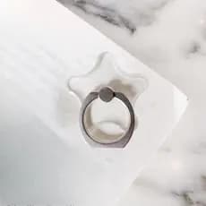4 peças de Suporte Universal para Celular com Anel Magnético para Celular, Suporte Transparente para Celular (A)