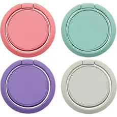 4 Peças de Suporte de Anel para Celular, Suporte Universal para Dedos, Suporte Redondo Colorido para Telefone