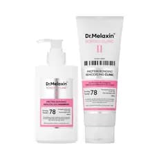 Dr. MelaxinBondex Linha de Cuidado Clínico para Reparação e Remodelagem Capilar 1 unidade + Shampoo 1 unidade | Ligação