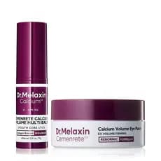 Creme Hidratante Dr. Melaxin Calcium Complex + Máscara para Olhos 60un. Cosméticos Coreanos para Cuidados com a Pele com