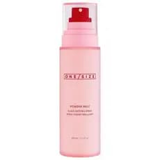 Spray Fixador de Maquiagem O/S- Powder Melting Glass da P-Starr, hidratante, com maquiagem que dura até 12 horas, acabam