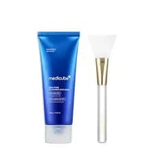Máscara de Argila Medicube Zero Pore para Remoção de Cravos com Pincel de Gel | Cuidado profundo dos poros para uma pele
