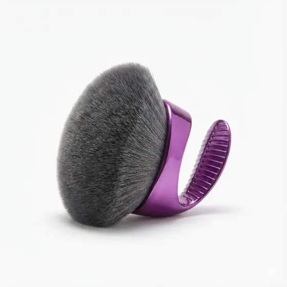 Pincel Kabuki e Pincel para Autobronzeador ZAQBody - Pincel grande de cabeça plana para esfumar, adequado para maquiagem