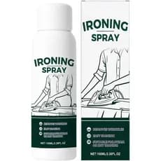 Spray para Passar Roupas 100ml - Spray Antiestático, Spray de Amido para Passar Roupas, Sem Descamação, Adesão ou Entupi