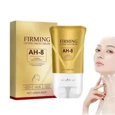 Creme Firmador para Pescoço Ah-8, Creme de Beleza para Pescoço com Rolo, Loção Hidratante e Firmadora Ah8 para Reparação