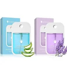 Spray Desinfetante para Mãos Power Mist, Spray Hidratante Power Mist em Tamanho de Viagem, Desinfetante para Mãos Portát