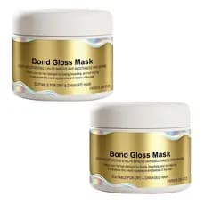 Máscara Capilar Bond Shine, Cuidado Reparador Bond, Condicionador Brilhante para Cabelos – uma máscara capilar de alta e