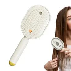 Nass Hair Comb - Um pente com função de pulverização vibratória, uma escova de cabelo com função de pulverização, um sec