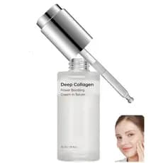 Maison Deep Collagen Serum, Sérum Facial Coreano Anti-Envelhecimento - Reduz Linhas Finas e Rugas, Hidrata e Firma a Pel