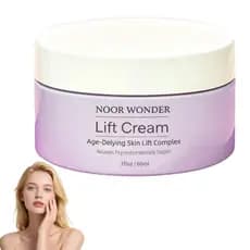 NoorWonderLiftforWomen, Creme Hidratante com Peptídeos de Colágeno Avançado, tem efeito firmador e levanta instantaneame