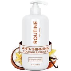 Condicionador Profundo Anti-Queda Routine Wellness para Cabelos Ralos para Reduzir a Quebra - Fórmula CLINICAMENTE TESTA