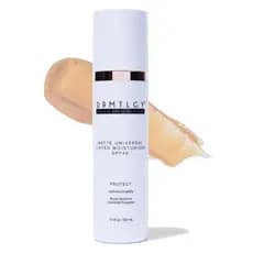 DRMTLGY Hidratante Universal Matificante com Cor FPS 46 – Protetor Solar Facial Anti-Idade com Cor e Maquiagem Leve com