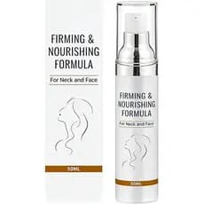 Fórmula Firmadora e Nutritiva Noturna para Rosto e Pescoço, Firma e Restaura a Firmeza, Hidratante Antirrugas para o Ros