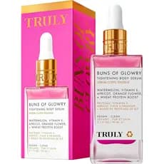 Truly Beauty Buns of Glowry Glow & Tighten Serum, Sérum Firmador, Anticelulite para Coxas e Glúteos, Rápida Absorção. Lo