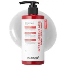 Medicube Body Peel Shot com Ácido Hipocloroso |   Sérum Esfoliante Suave para o Corpo, para Células Mortas, Áreas Áspera