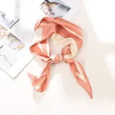 Cachecol decorativo coreano em formato de H com padrão de diamante, elegante e vintage, adequado para uso como cachecol