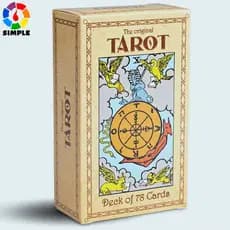 Baralho de Tarot original, design clássico, criado por Pamela Colman Smith em 1910, um baralho de 78 cartas EMWP.