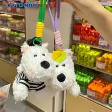 Pingente De Bolsa CORDELLUF Highland , Chaveiro De Boneca De Pelúcia De Animal De Desenho Animado , Suspensão De Carro F