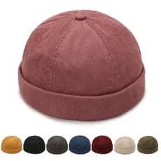 Chapéu Sem Aba CATCH Chapéus De Hip Hop Ajustáveis Buckle Street Casual Portáteis Moda Homem Algodão Boné Vintage Dome H