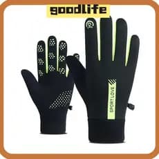 Luvas De Tela Sensível Ao Toque GOODLIVE , Inverno À Prova De Vento De Resistência Frio Esqui Grossas Quentes