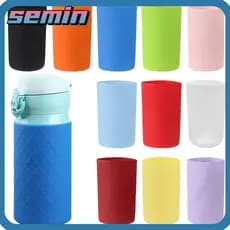 Capa para Garrafa de Água SEMIN, Silicone, para Esportes ao Ar Livre, Antiderrapante WQA8