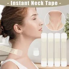 Fita Invisível para Lifting Facial e Pescoço, Tensor de Pele para Queixo Duplo, Resistente ao Suor, Firmador de Beleza E
