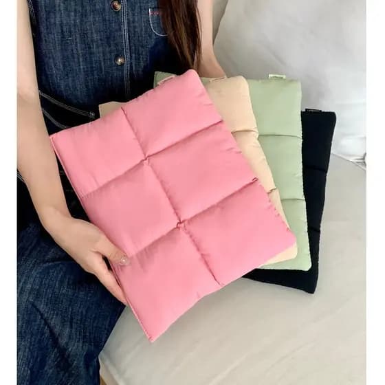 Bolsa Simples e Moderna para Laptop com Seis Compartimentos, Impermeável e à Prova de Choque, Compatível com Mac Air/Pro