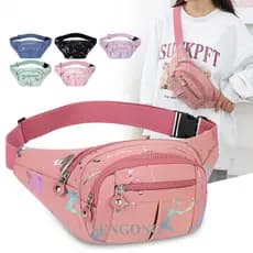 SENGONG 1 Peça Bolsa De Cintura Casual Com Alça Ajustável , Pochete De Moda Simples Para Atividades Ao Ar Livre/Treino/V