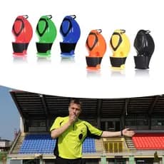 * Esportes Ar Árbitro Frequência Apito Portátil Esporte Nuclear Golfinho Equipamento