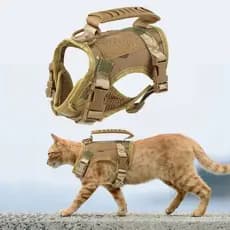 K9 Para Cão Pequeno Trela Tática De Arreios Gatos Táticos Caminhada Colete K9 Ajustável Com Patch Treinamento De Cães Pe