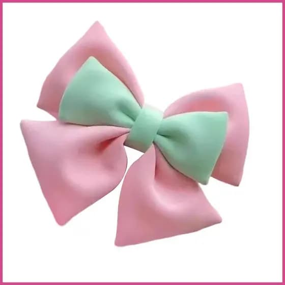 Decorativo Bonito Nó 3D Veículo Charme Coisas Para Pilotos Meninas Mulheres Carro Amortecedor Traseiro Porta Tronco Elét